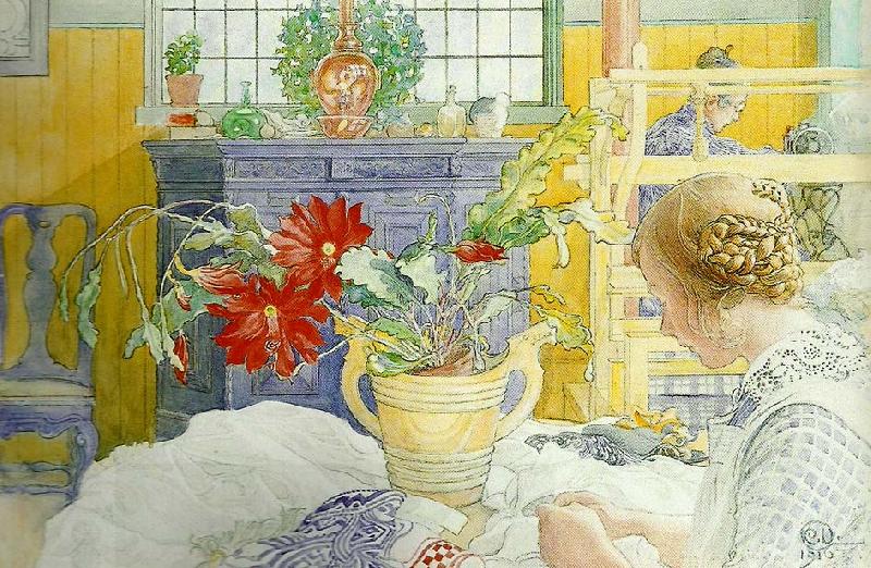 Carl Larsson somnad China oil painting art